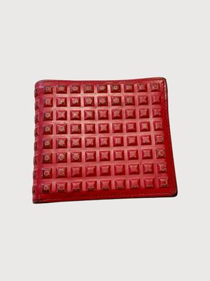 Balenciaga Studded Leather Wallet