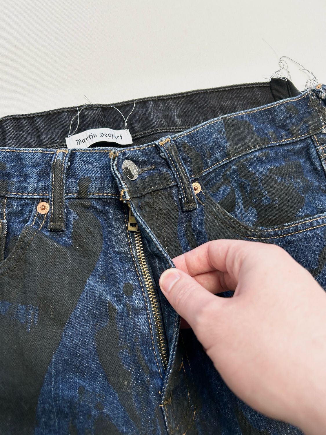 Levi’s  Reconstructed Flared Denim