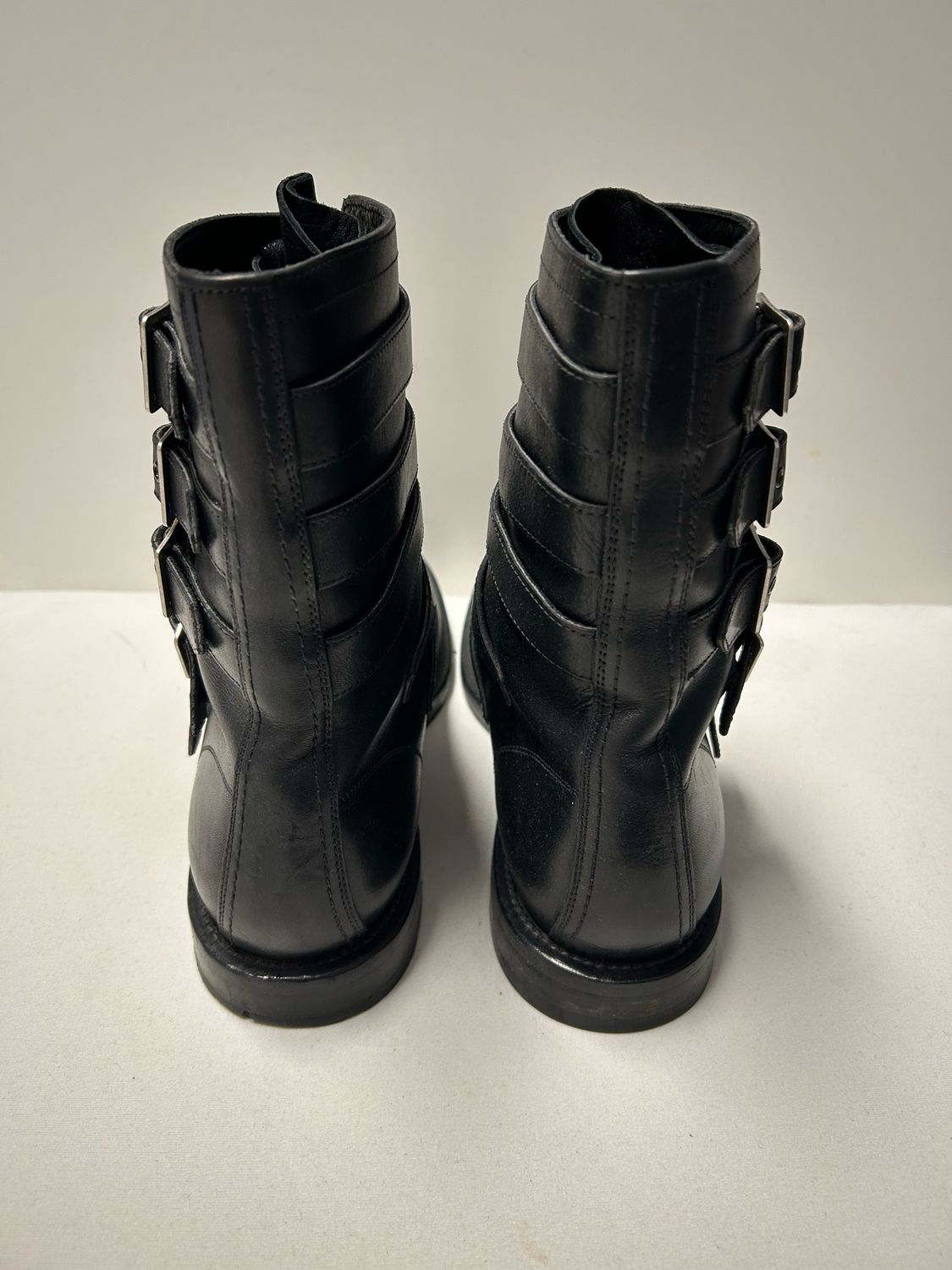 Saint Laurent Paris by Hedi Slimane FW2013 Bondage Ranger Boot
