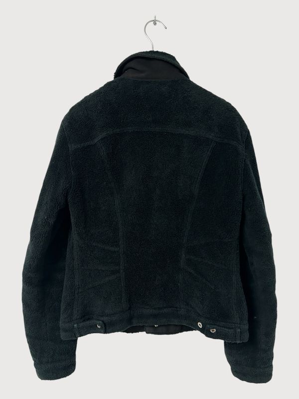 Dolce &amp; Gabbana  FW2001 Faux Shearling Trucker Jacket