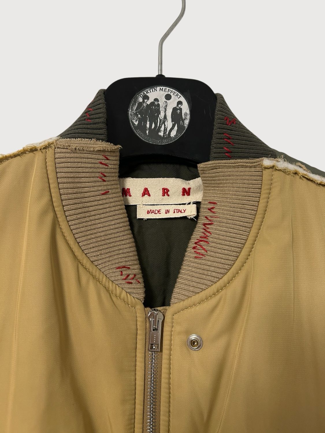 Marni by Francesco Risso  FW2024 50/50 Split Bomber Jacket