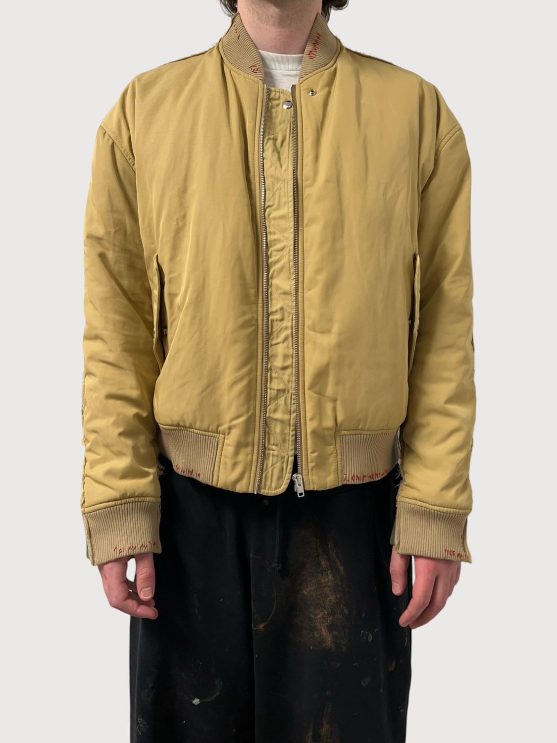 Marni by Francesco Risso  FW2024 50/50 Split Bomber Jacket