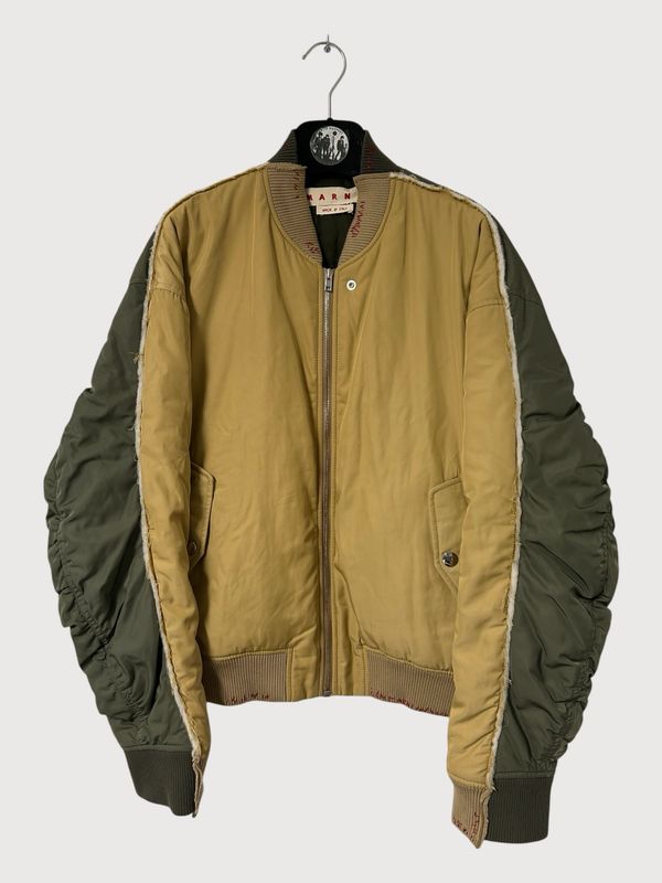 Marni by Francesco Risso  FW2024 50/50 Split Bomber Jacket