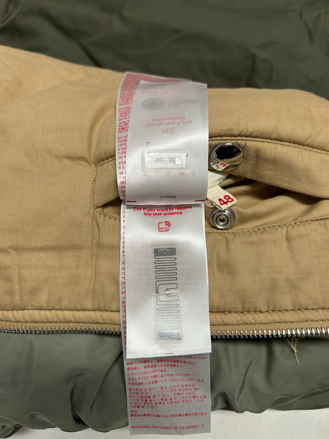 Marni by Francesco Risso  FW2024 50/50 Split Bomber Jacket