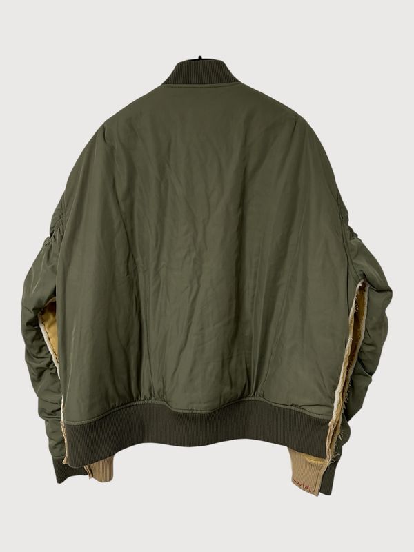 Marni by Francesco Risso  FW2024 50/50 Split Bomber Jacket