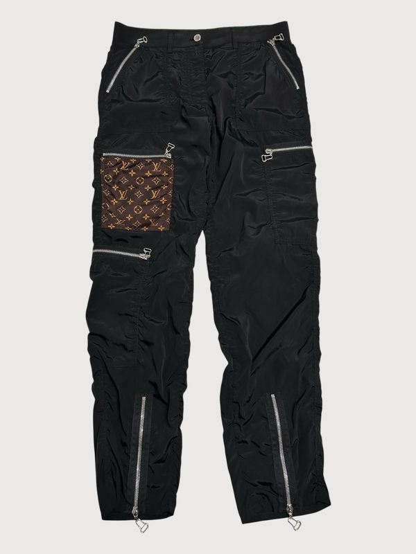Louis Vuitton by Virgil Abloh  RW2020 Monogram Utility Zip Cargo Pants