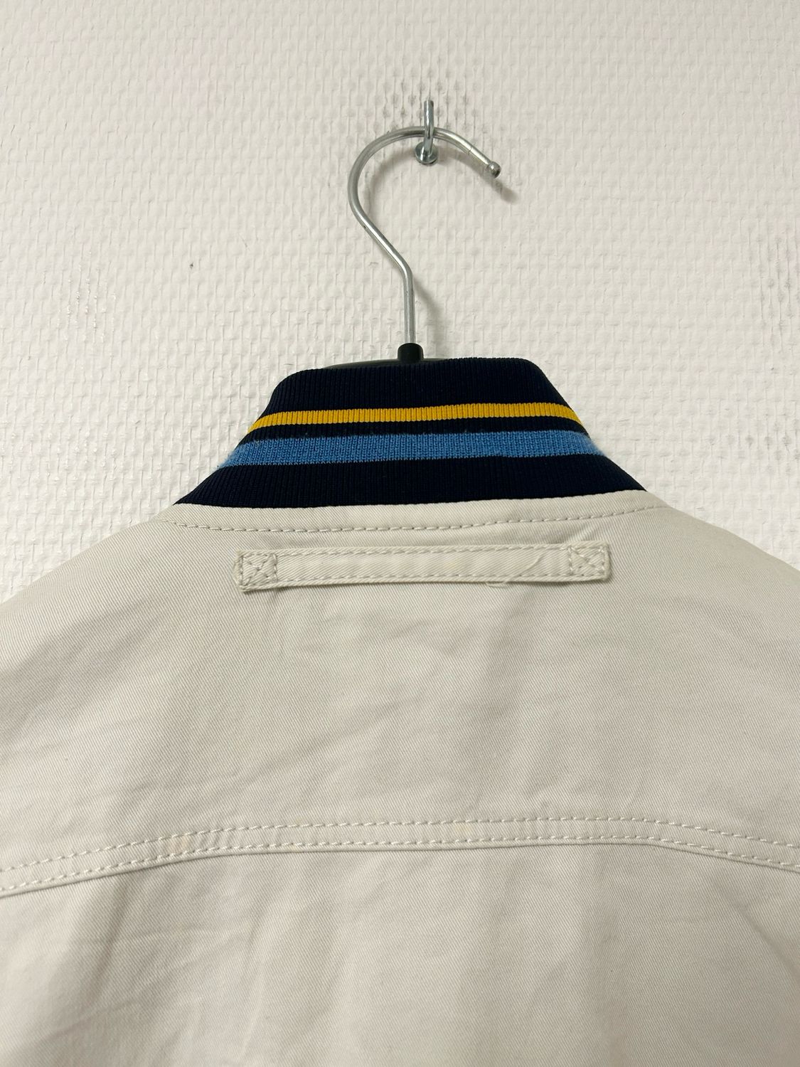 Prada 2003 Striped Rib Bomber Jacket
