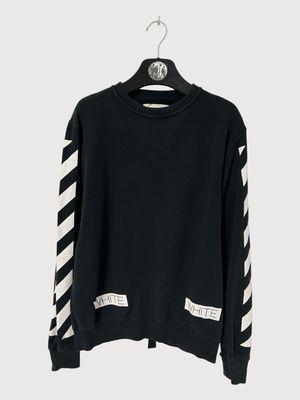 Off-White by Virgil Abloh SS2015 “Blue Collar” Diagonal Crewneck Off-White by Virgil Abloh SS2015 “Blue Collar” Diagonal Crewneck