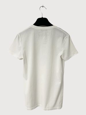 Balmain by Olivier Rousteing 2017 Metallic Silver Logo T-Shirt