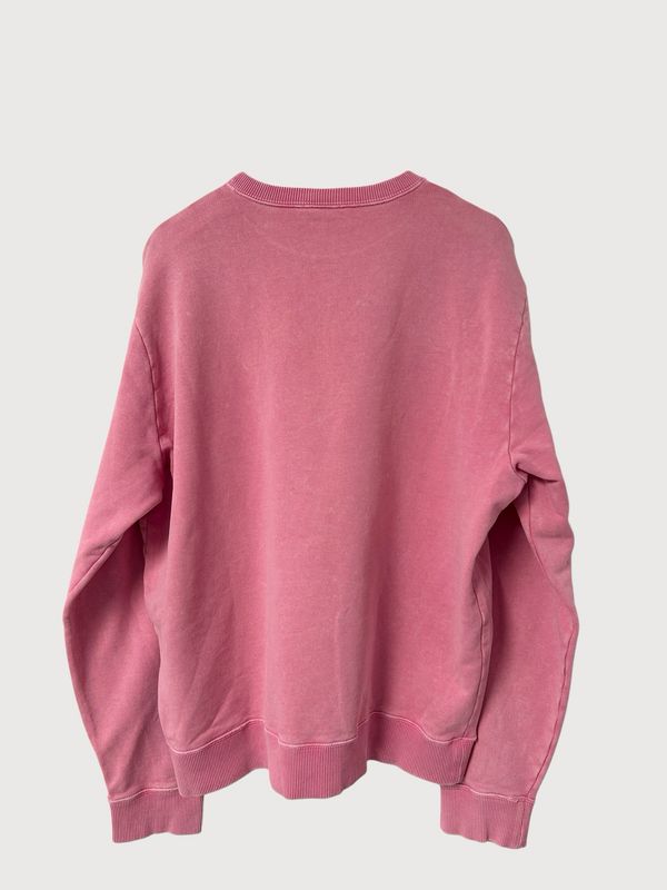 Saint Laurent Paris by Anthony Vaccarello FW2019 Pink Logo Sweatshirt