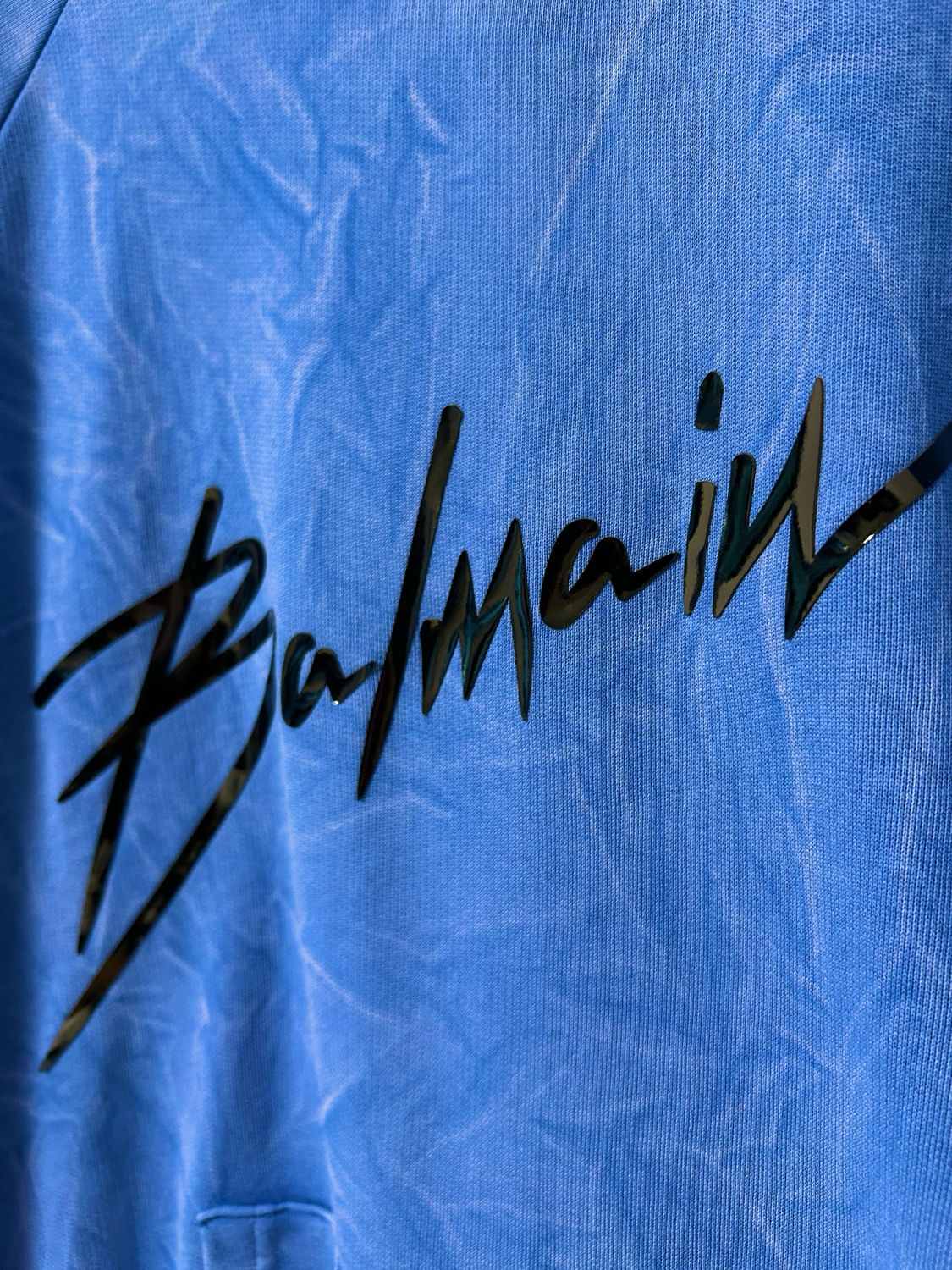 Balmain by Olivier Rousteing FW2013 Side Zip Logo Sweatshirt