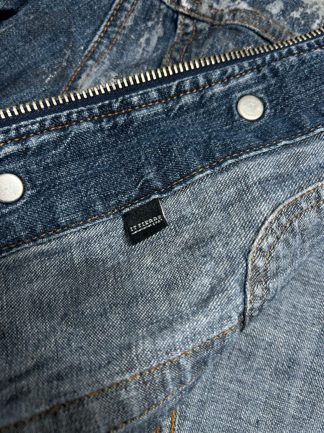 Dolce &amp; Gabbana SS2004 Waxed Denim Jacket