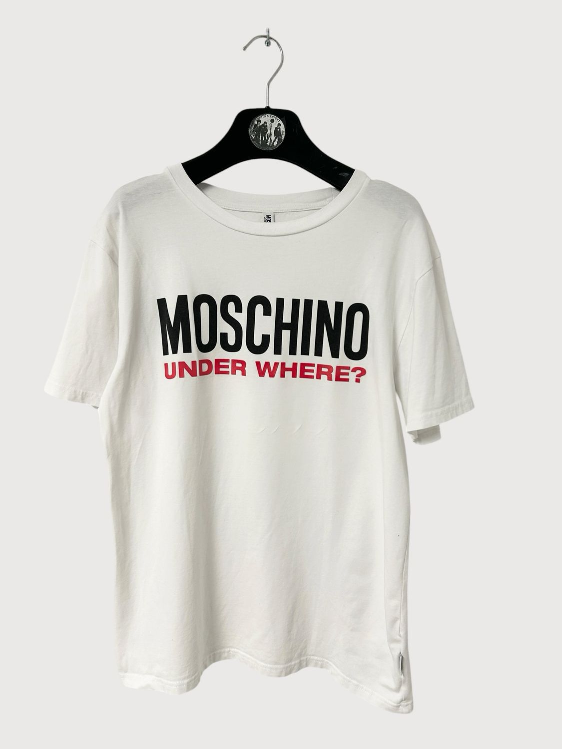 Moschino by Jeremy Scott SS2022 Under Where? Logo T-Shirt
