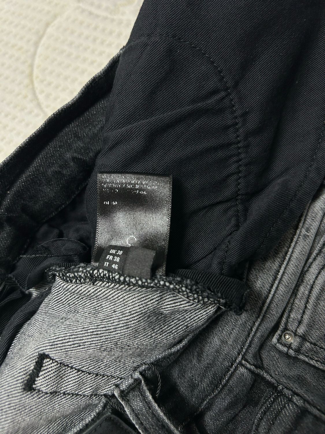 Amiri FW2018 Whiskered Distressed Denim