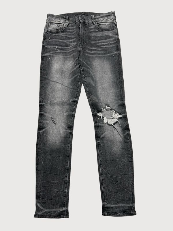 Amiri FW2018 Whiskered Distressed Denim