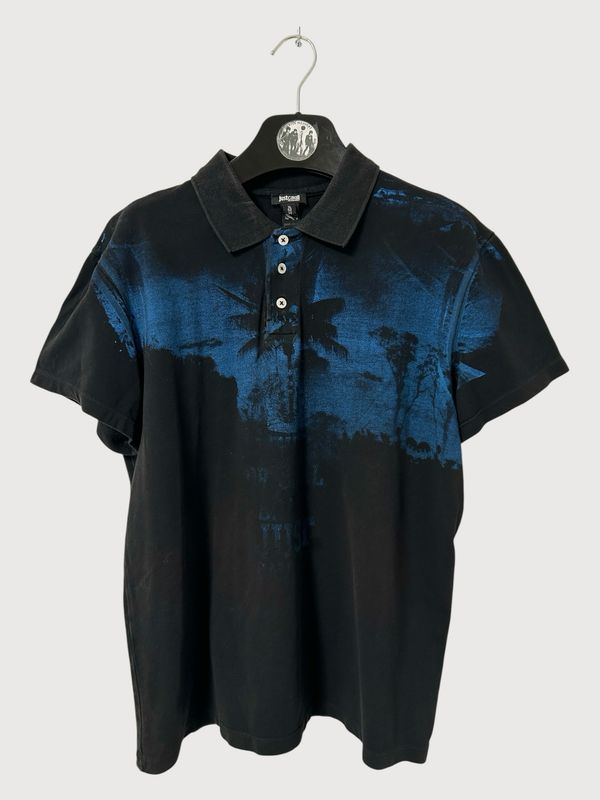 Cavalli 2010s Palm Tree Polo