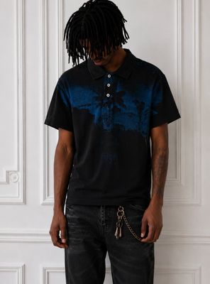 Cavalli 2010s Palm Tree Polo