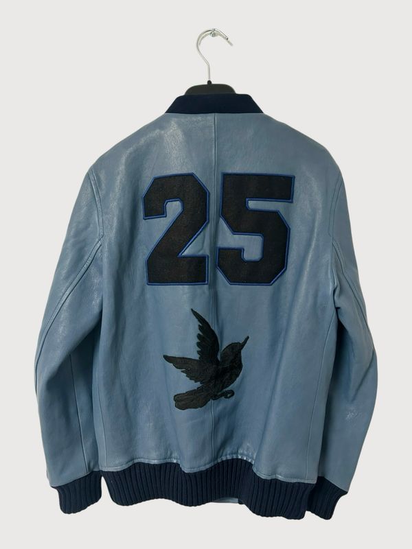 Gucci by Alessandro Michele FW2017 Baseball Eagle Leather Varsity Jacket