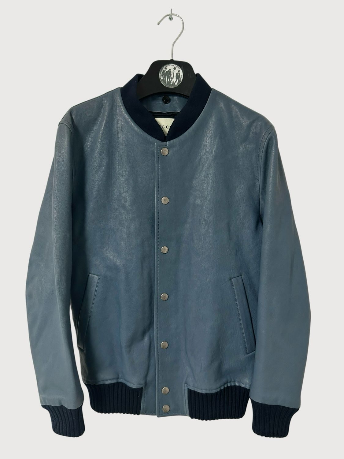 Gucci by Alessandro Michele FW2017 Baseball Eagle Leather Varsity Jacket