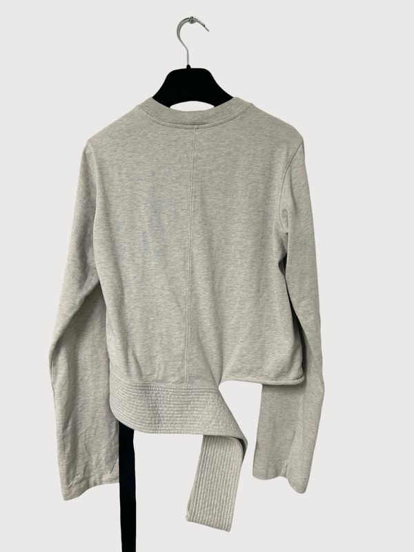 Rick Owens SS2021 Milk Creatch Belt Crewneck