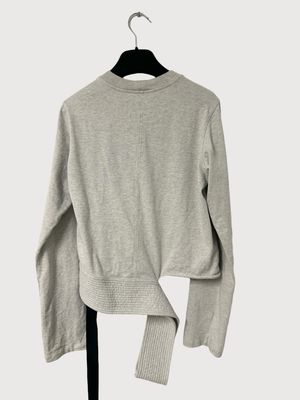 Rick Owens SS2021 Milk Creatch Belt Crewneck