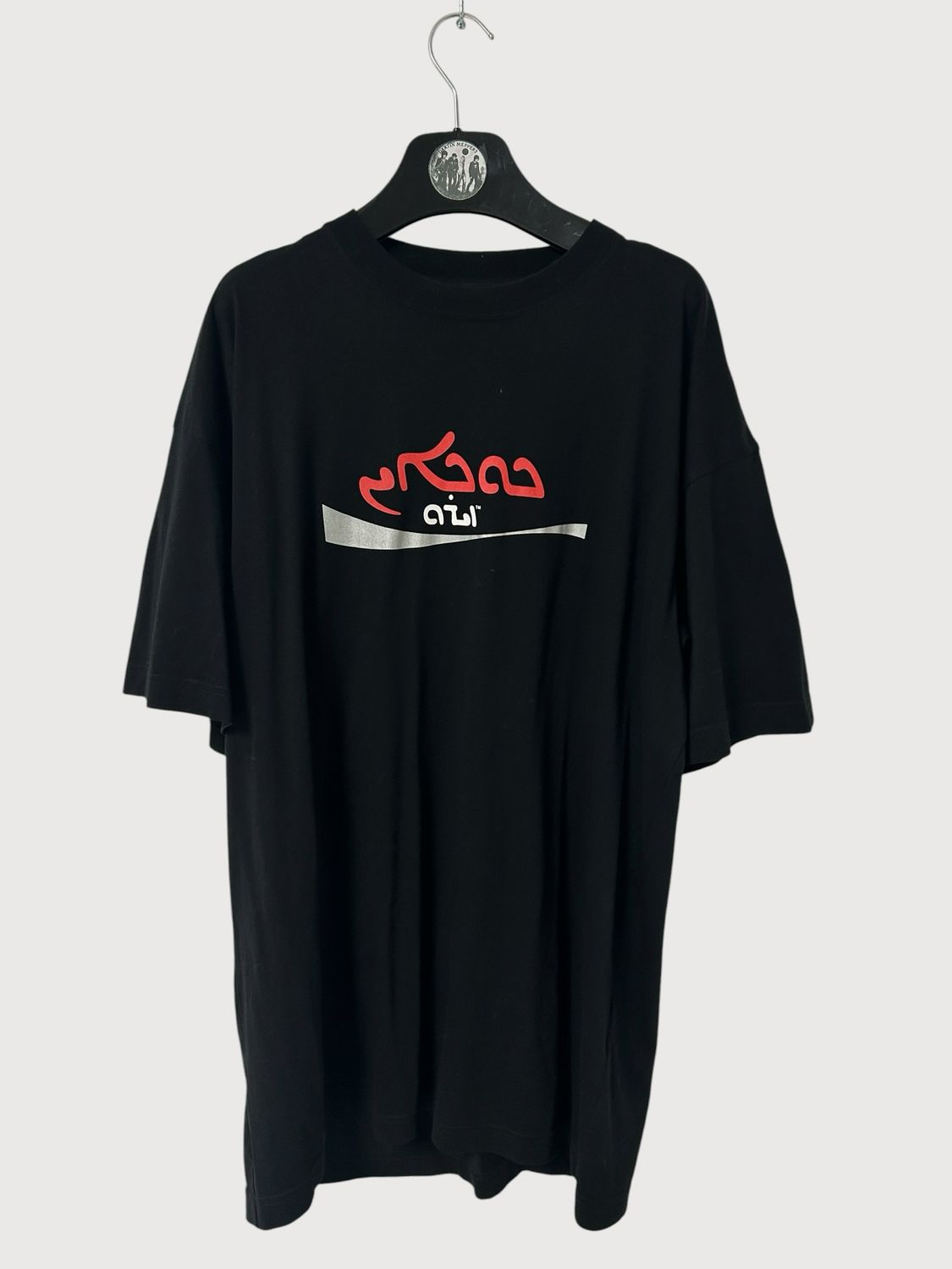 Vetements by Guram Gvasalia FW2020 Arabic Coca Cola Logo T-Shirt