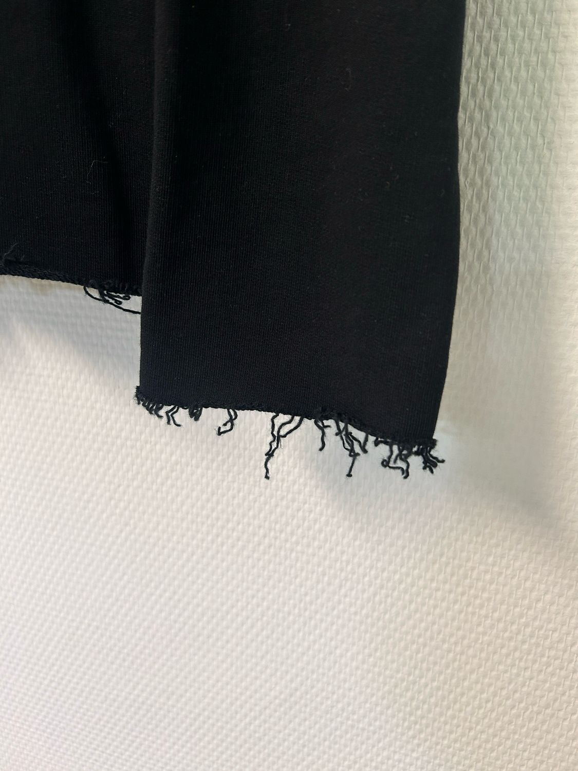 Balmain by Olivier Rousteing FW2013 Raw Cut Logo Hoodie
