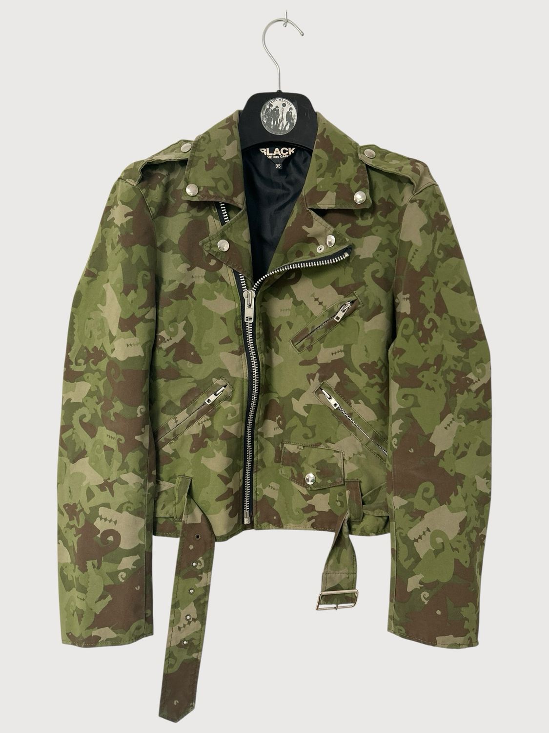 Comme des Garçons FW2014 Camouflage Biker Jacket
