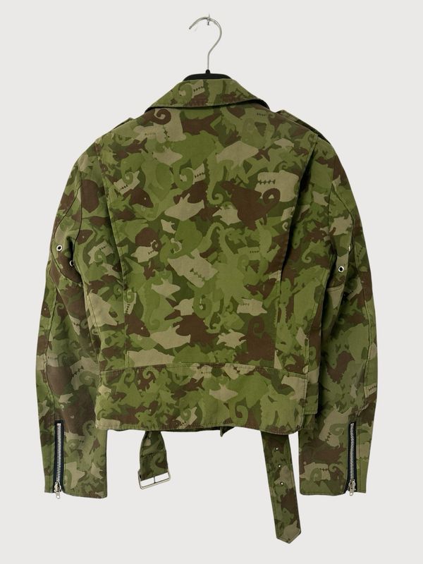 Comme des Garçons FW2014 Camouflage Biker Jacket