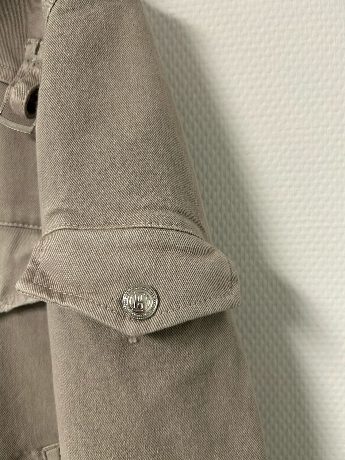 Balmain c. 2011 Military Canvas Parka