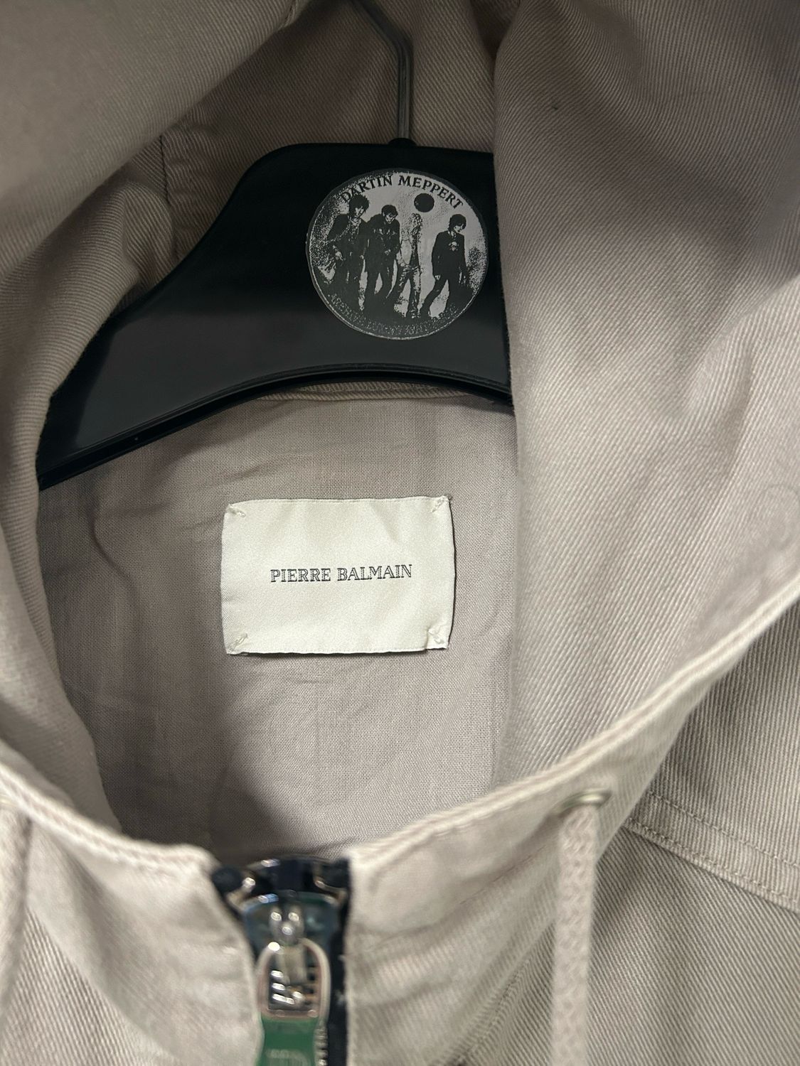 Balmain c. 2011 Military Canvas Parka
