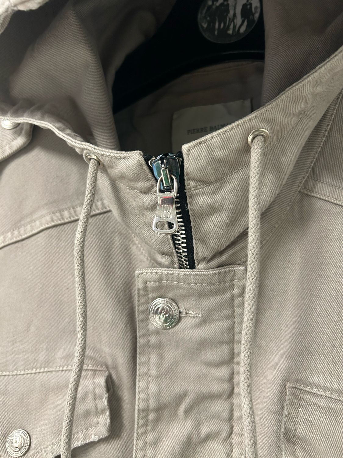 Balmain c. 2011 Military Canvas Parka
