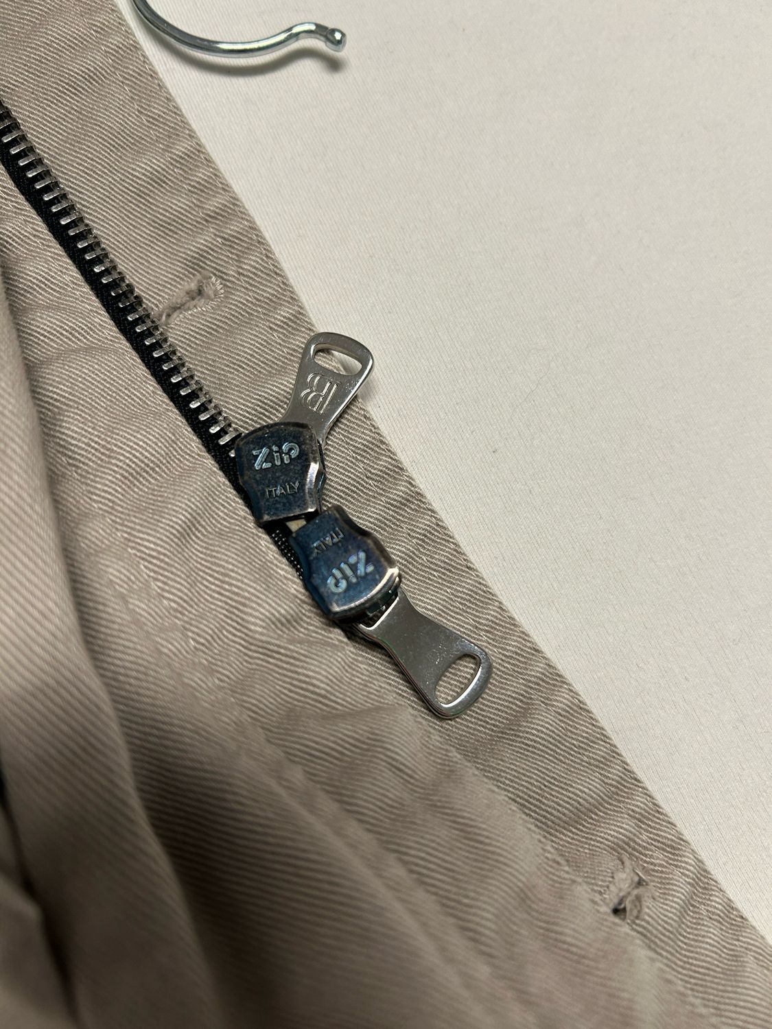 Balmain c. 2011 Military Canvas Parka