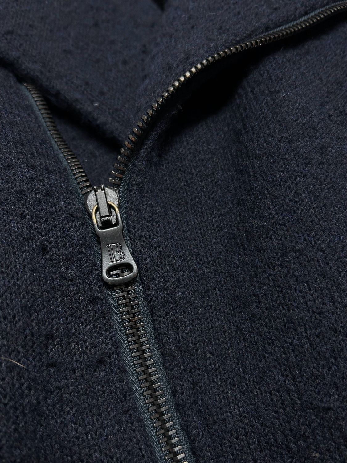 Balmain AW2010 Wool Moto Biker Jacket