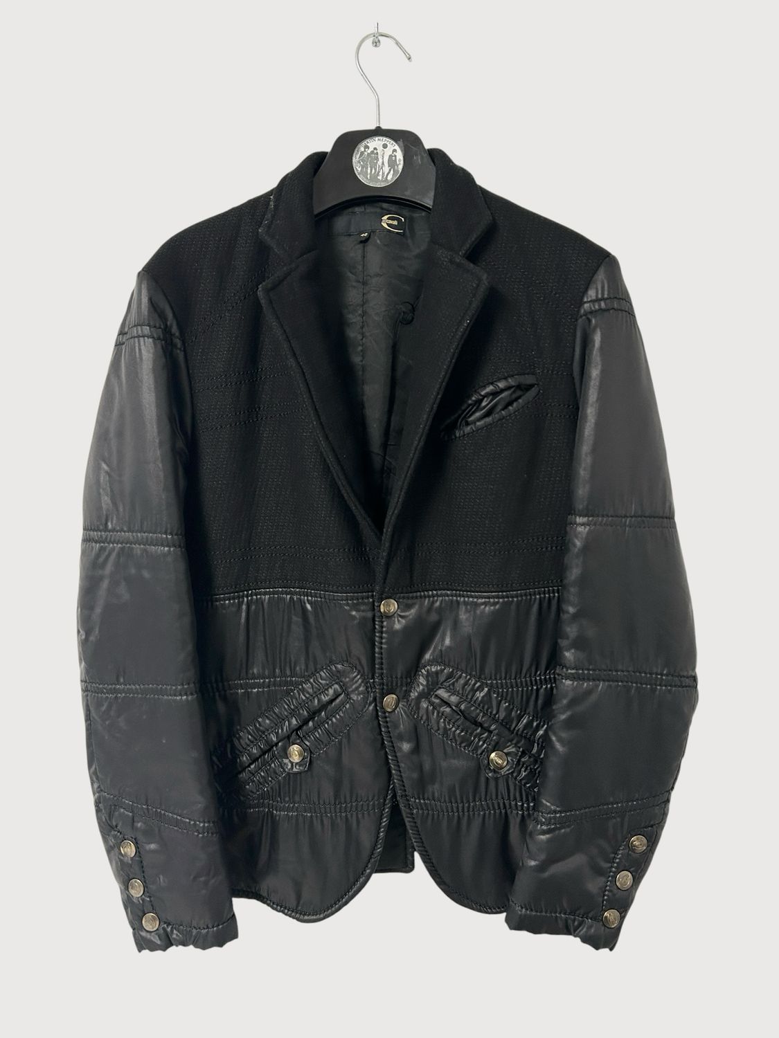 Cavalli FW2007 Hybrid Quilted Blazer Jacket