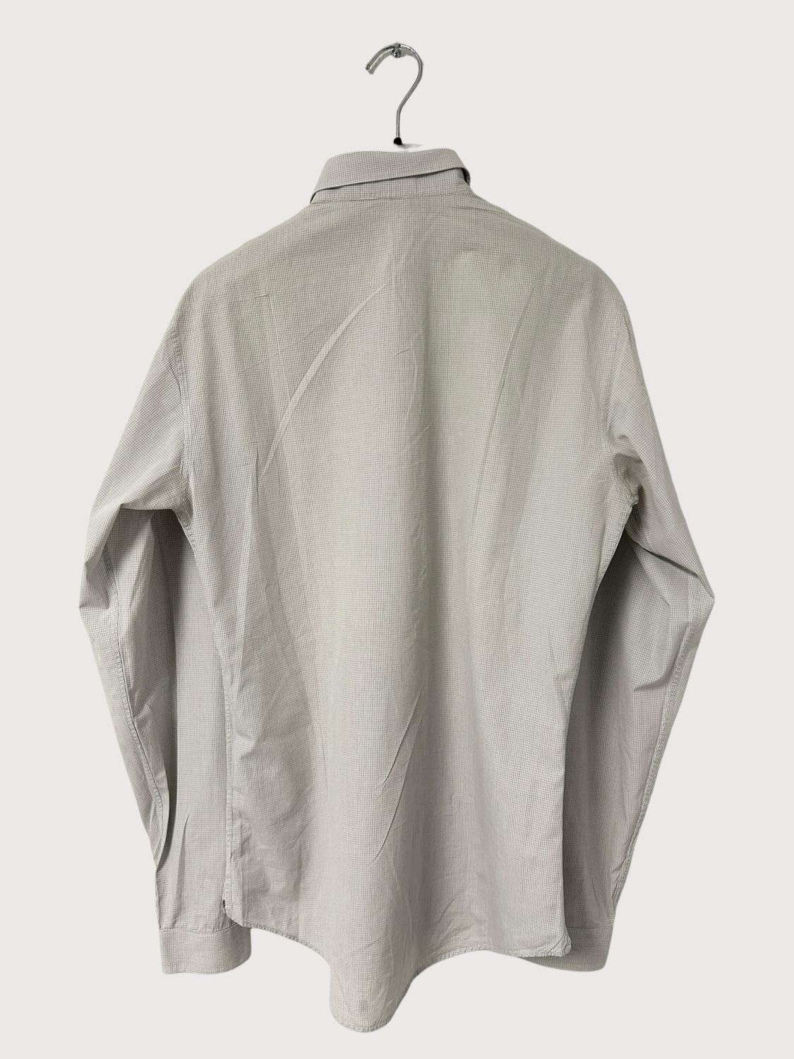 Dior Homme  Micro Check Hidden Placket Shirt