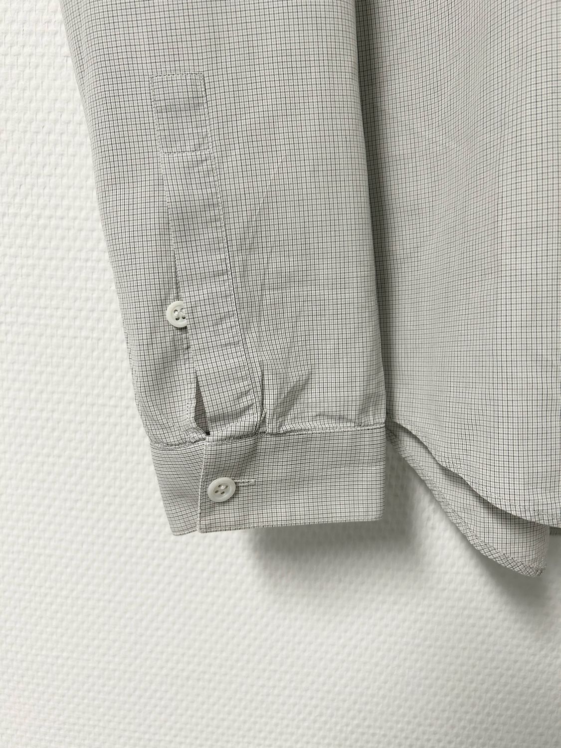 Dior Homme  Micro Check Hidden Placket Shirt