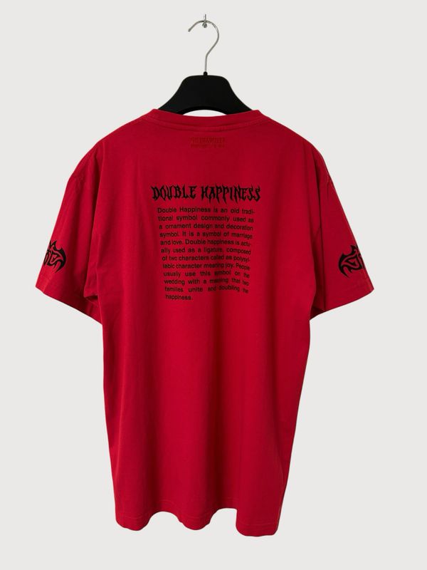 Vetements by Guram Gvasalia SS2020 Double Happiness Tribal T-Shirt