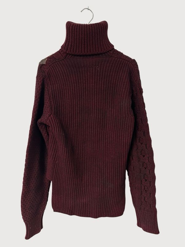 Maison Margiela  FW2017 Waxed Cable Turtleneck Knit