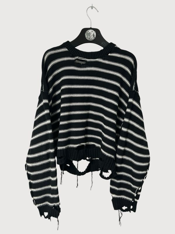 Maison Margiela SS2022 Watch Peeker Distressed Knit