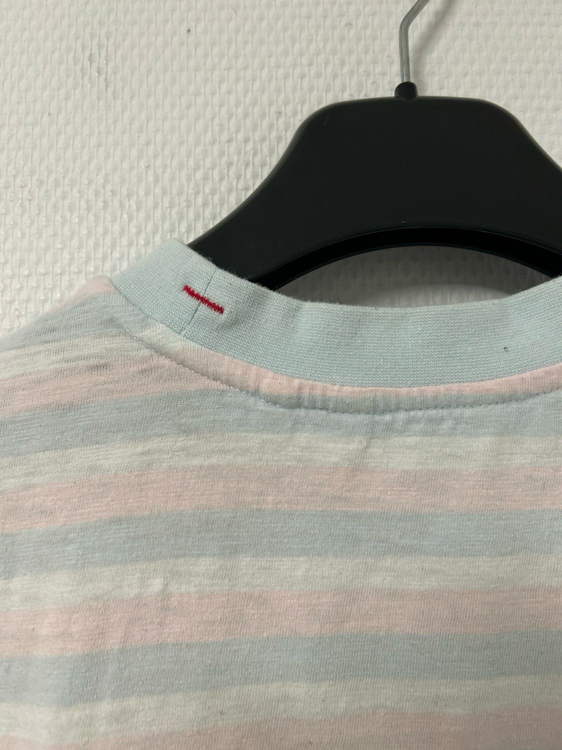 GUESS by A$AP Rocky SS2016 Embroidered Dollar Logo Striped T-Shirt