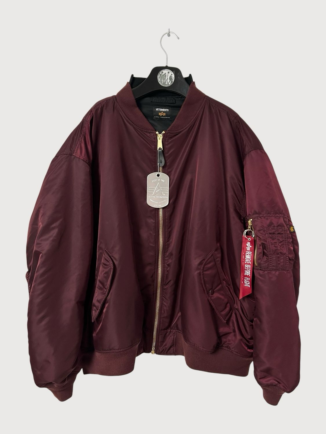 Vetements by Demna Gvasalia SS2018 Reversible Deconstructed Oversized Alpha Industries Bomber