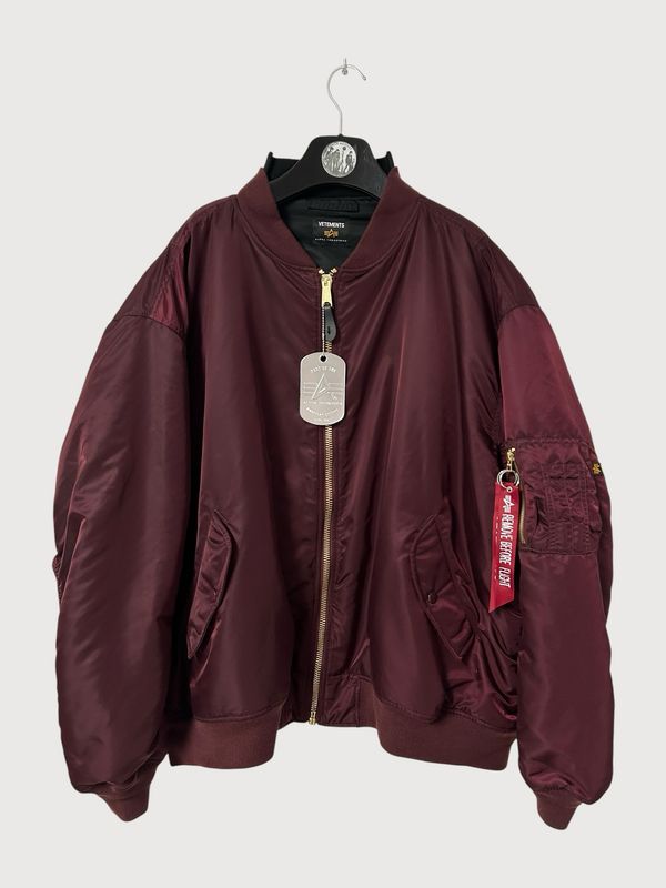 Vetements by Demna Gvasalia SS2018 Reversible Deconstructed Oversized Alpha Industries Bomber