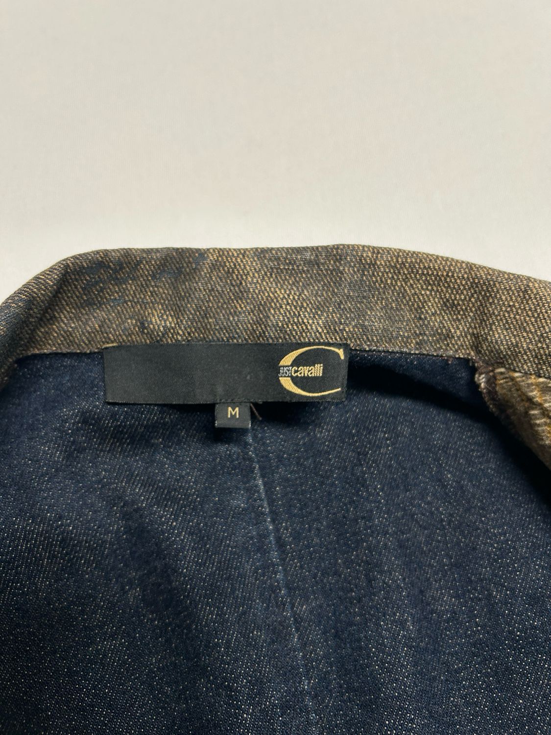 Cavalli 2000s Inside-Out Textured Velvet Blazer