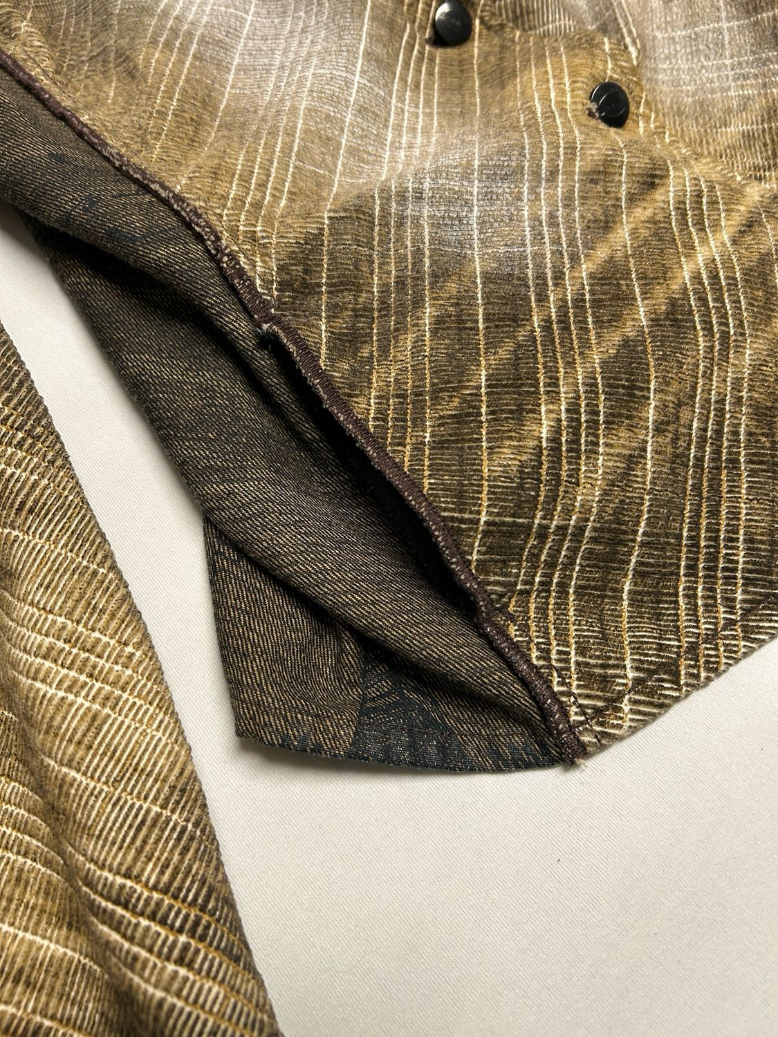 Cavalli 2000s Inside-Out Textured Velvet Blazer