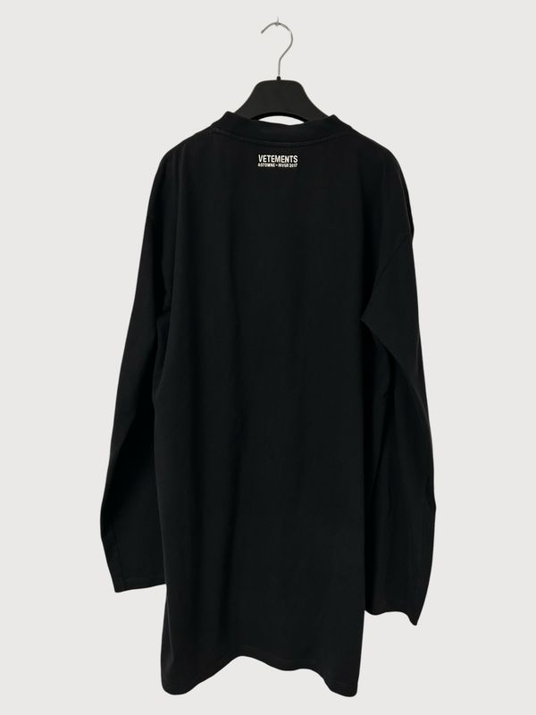 Vetements by Demna Gvasalia FW2017 “May The Bridges I Burn Light The Way” Long Sleeve