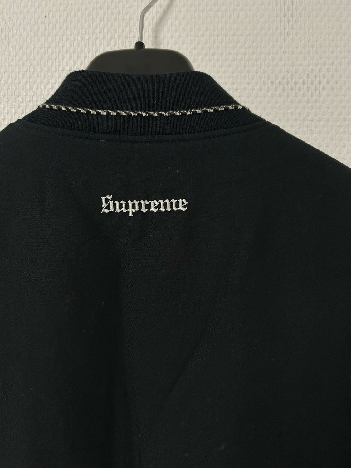 Supreme  FW2018 Diamond Rayon Bomber Jacket