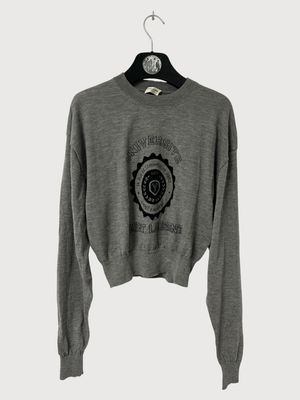 Saint Laurent Paris by Anthony Vaccarello SS2017 University Cashmere Knit