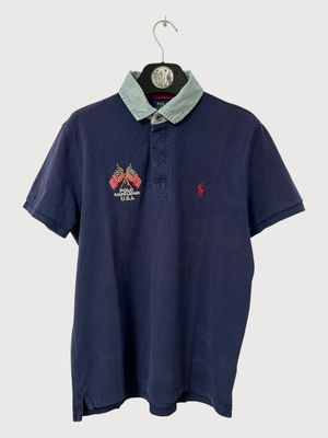 Polo Ralph Lauren  U.S.A. Flag Embroidered Polo