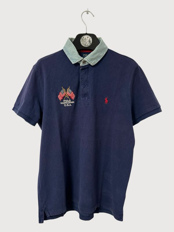 Polo Ralph Lauren  U.S.A. Flag Embroidered Polo